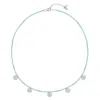 Charlotte's Web Jewellery Women's Blue Aegean Silver Beaded Necklace - Amazonite In Blue