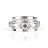 Charlotte's Web Jewellery Women's Blue Divinity Princess Silver Spinning Ring - Iolite In Blue