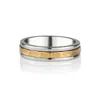 Charlotte's Web Jewellery Women's Gold / Silver Karma Fortune Silver Unisex Spinning Ring