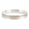 Charlotte's Web Jewellery Women's Karma Abundance Silver Spinning Bangle In Silver