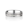 Charlotte's Web Jewellery Women's Karma Abundance Silver Unisex Spinning Ring