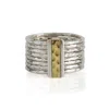 Charlotte's Web Jewellery Women's Karma Fortune Silver Stacking Ring In Silver