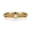 Charlotte's Web Jewellery Women's Lalita Gold Vermeil Spinning Ring - Cubic Zirconia In Gold