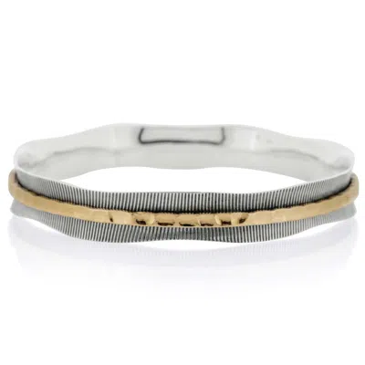 Charlotte's Web Jewellery Women's Let It Flow Silver Spinning Bangle