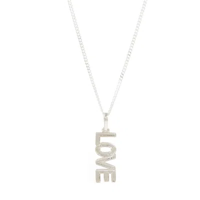 Charlotte's Web Jewellery Women's Love Rocks Silver Pendant Necklace