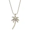 Charlotte's Web Jewellery Women's Oasis Palm Silver Necklace In Silver