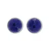 Charlotte's Web Jewellery Women's Silver / Blue Maya Interchangeable Silver Stud Earrings - Lapis Lazuli In Multi