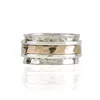 Charlotte's Web Jewellery Women's Silver / Orange Karma Fortune Silver Spinning Ring In Multi