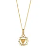 Charlotte's Web Jewellery Women's Solar Plexus Chakra Gold Necklace - Citrine In Gold