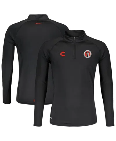 Charly Men's Black Club Tijuana 2024/25 Quarter-zip Pullover Sweatshirt