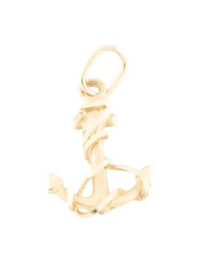 Pre-owned Charm 14k Anchor  In Multi
