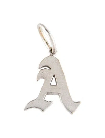 Pre-owned Charm 14k Letter 'a'  In Multi