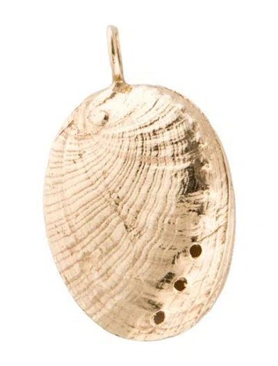 Pre-owned Charm 14k Oval Pendant In Multi