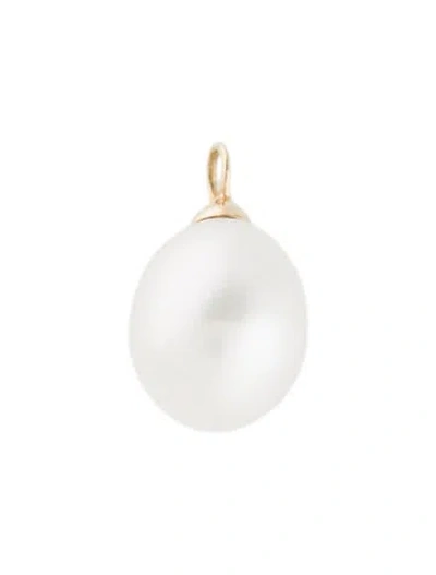 Pre-owned Charm 14k Pearl  In Multi