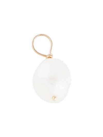 Pre-owned Charm 14k Pearl  In Multi