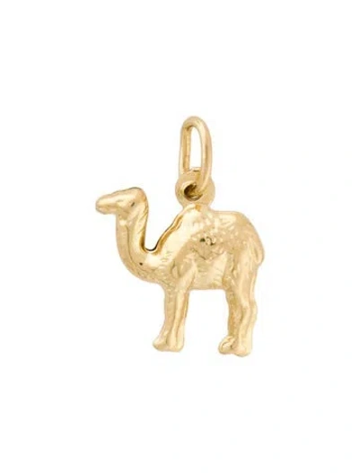 Pre-owned Charm 18k Camel  In Multi