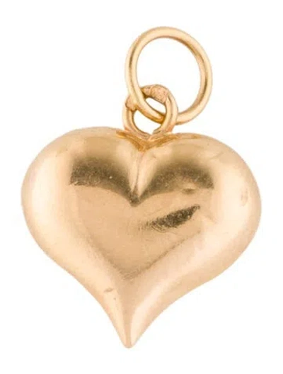 Pre-owned Charm 18k Heart  In Multi