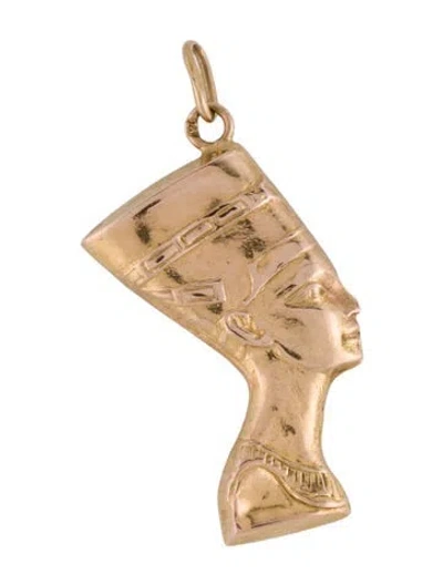 Pre-owned Charm 18k Nefertiti  In Multi