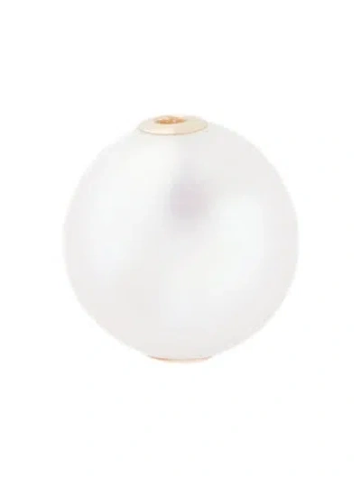 Pre-owned Charm 18k Pearl Bead  In Multi