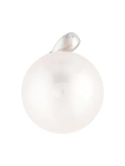 Pre-owned Charm 18k Pearl , 1" In Multi