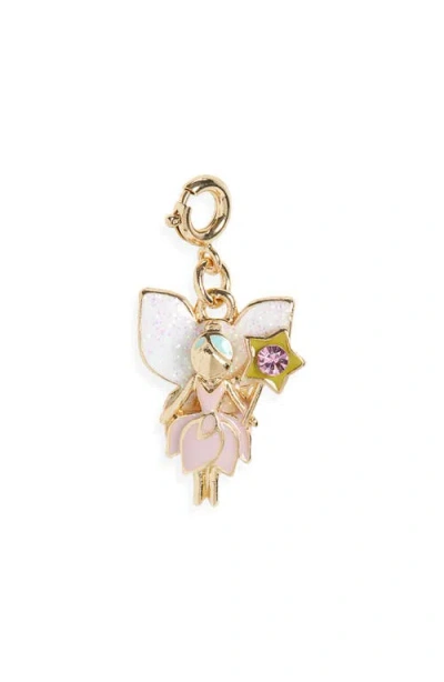 Charm It !® Kids' Goldtone Glitter Fairy Charm In Multi
