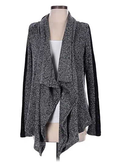 Pre-owned Charming Charlie Cardigan Sweater In Gray