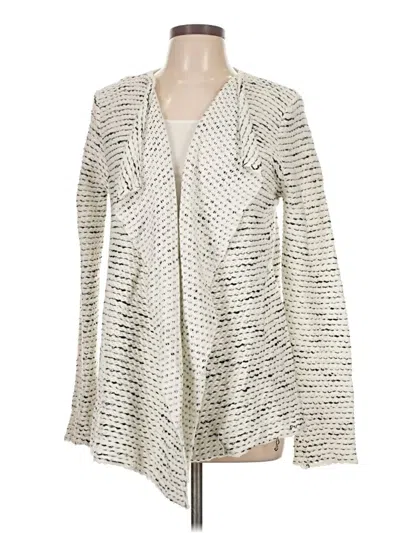 Pre-owned Charming Charlie Cardigan Sweater In Silver