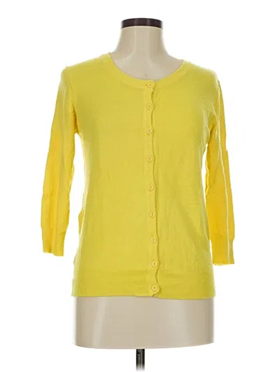 Pre-owned Charming Charlie Cardigan Sweater In Yellow