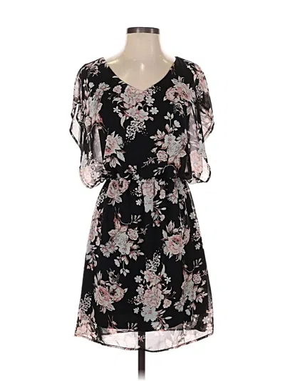 Pre-owned Charming Charlie Casual Dress In Black