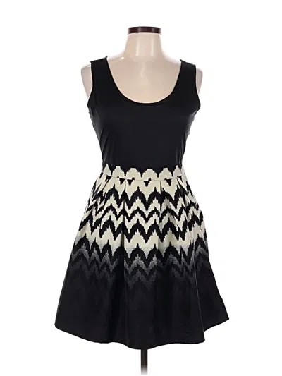 Pre-owned Charming Charlie Casual Dress In Black