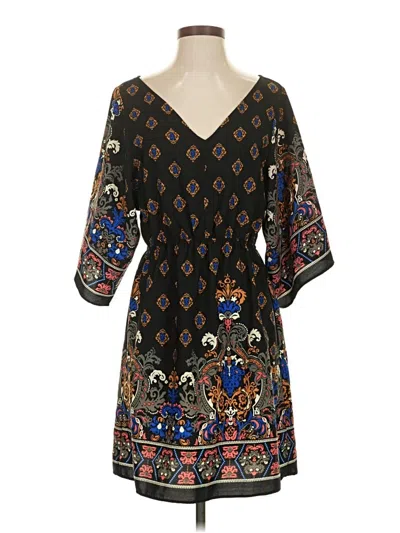 Pre-owned Charming Charlie Casual Dress In Black