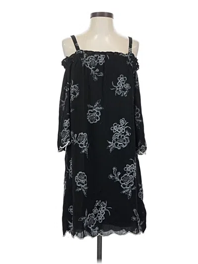 Pre-owned Charming Charlie Casual Dress In Black