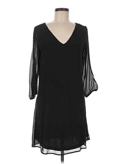Pre-owned Charming Charlie Casual Dress In Black