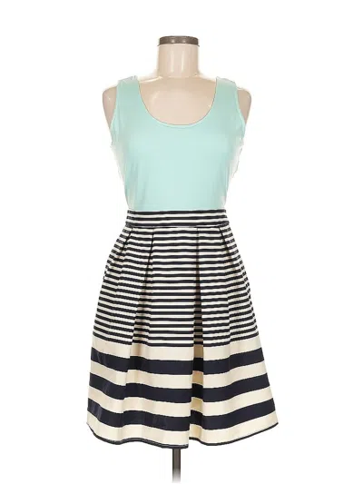 Pre-owned Charming Charlie Casual Dress In Blue