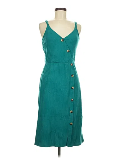 Pre-owned Charming Charlie Casual Dress In Blue