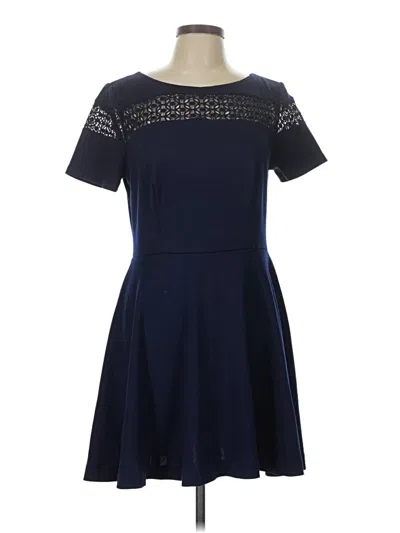 Pre-owned Charming Charlie Casual Dress In Blue
