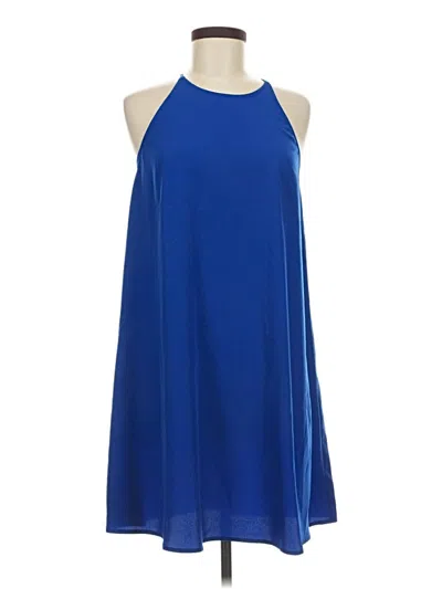 Pre-owned Charming Charlie Casual Dress In Blue