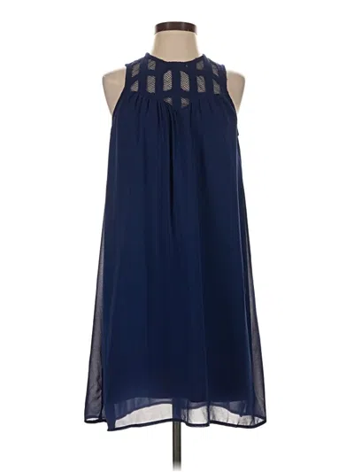 Pre-owned Charming Charlie Casual Dress In Blue