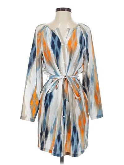 Pre-owned Charming Charlie Casual Dress In Blue