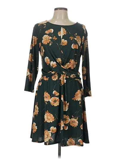 Pre-owned Charming Charlie Casual Dress In Brown