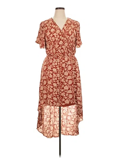 Pre-owned Charming Charlie Casual Dress In Brown