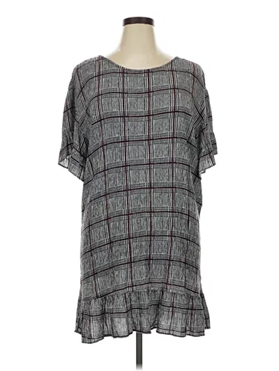 Pre-owned Charming Charlie Casual Dress In Gray
