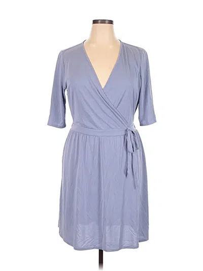Pre-owned Charming Charlie Casual Dress In Gray