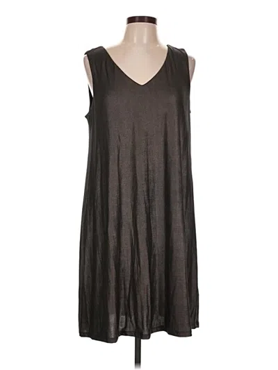 Pre-owned Charming Charlie Casual Dress In Gray