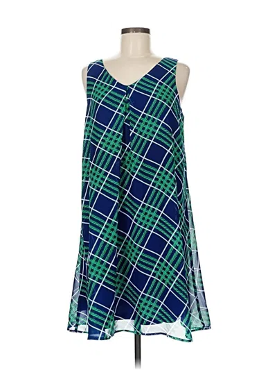 Pre-owned Charming Charlie Casual Dress In Green