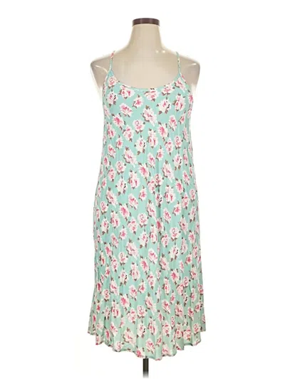 Pre-owned Charming Charlie Casual Dress In Green