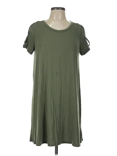 Pre-owned Charming Charlie Casual Dress In Green