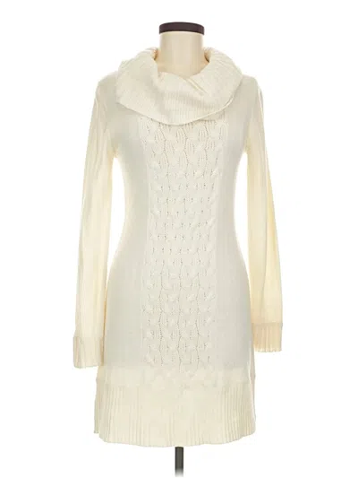 Pre-owned Charming Charlie Casual Dress In Ivory