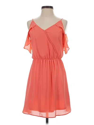 Pre-owned Charming Charlie Casual Dress In Orange