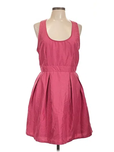 Pre-owned Charming Charlie Casual Dress In Pink
